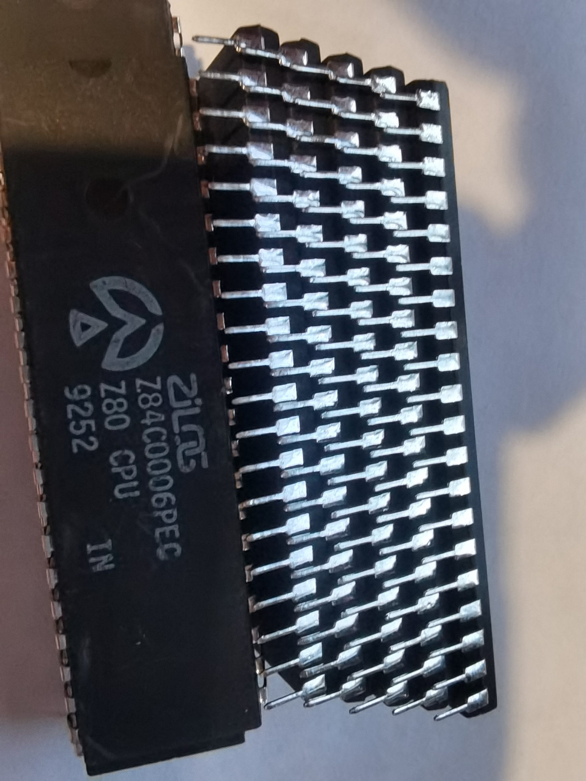 (1) {Москва, почта} Z80A - ZILOG, GOLDSTAR, STM и наши КР1858ВМ1 ...