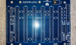 Печатная плата ISA 8-bit Backplane(Sergey Kiselev) #211(синяя маска)