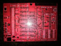 Печатная плата Minstrel ZX-80 issue2 v2.6(Синяя маска)
