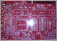 Печатная плата ZX-mаx128 #171(фиолетовая маска)