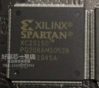 XC2S150-PQG208I QFP (демонтаж, оригинал)