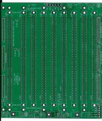 Печатная плата S100 Backplane #20