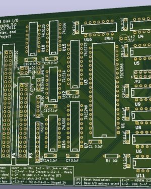 N8VEM PCB Backplane-8 167mm HASL