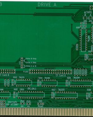 N8VEM PCB Backplane-8 167mm HASL