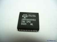 Z84C0020VEC PLCC(оригинал, демонтаж) #3