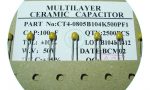 Конденсаторы CT4-0805 50v 2.54мм