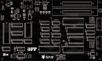 Печатные платы JFF Computer(MSX)  #979 (черная маска)