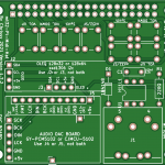 Печатная плата mt32-pi-midi-hat #295(1401) (зелёная маска)