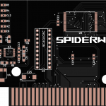 Печатная плата SpiderWave MSX OPL4 #1483(черная маска)