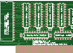 Печатная плата ProDOS ROM Drive v4 #1503(зелёная маска)