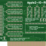 Печатная плата Apple2‑IO‑RPi v7 #1504(зелёная маска)